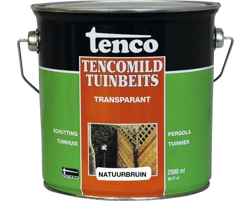 Tenco - Tencomild Tuinbeits - 2.5 Liter - Natuurbruin Tenco - Tencomild Tuinbeits - 2.5 Liter - Natuurbruin