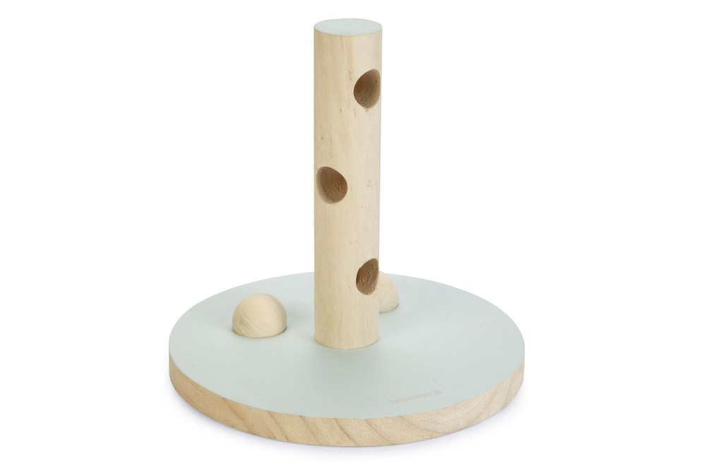 Beeztees Speeltoren Hayra - Knaagdierspeelgoed - Mint - 1x30x30 cm