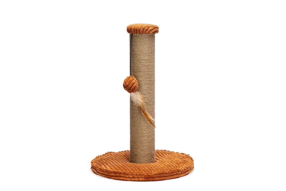 Designed by Lotte Ribbed - Krabpaal - Terracotta - 51x35x35 cm