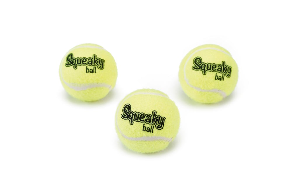 Beeztees Tennisbal met Pieper - Hondenspeelgoed - geel - 26.5x10x8 cm Beeztees Tennisbal met Pieper - Hondenspeelgoed - geel - 26.5x10x8 cm