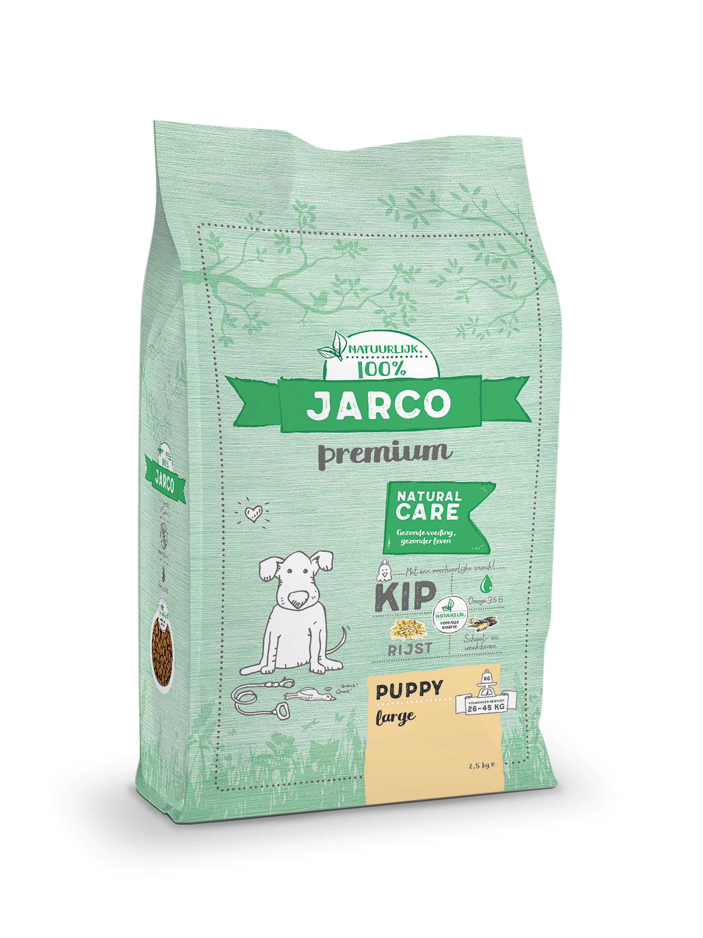 Jarco Dog Large Pup - Hondenvoer - 2.5 Kilogram - kip
