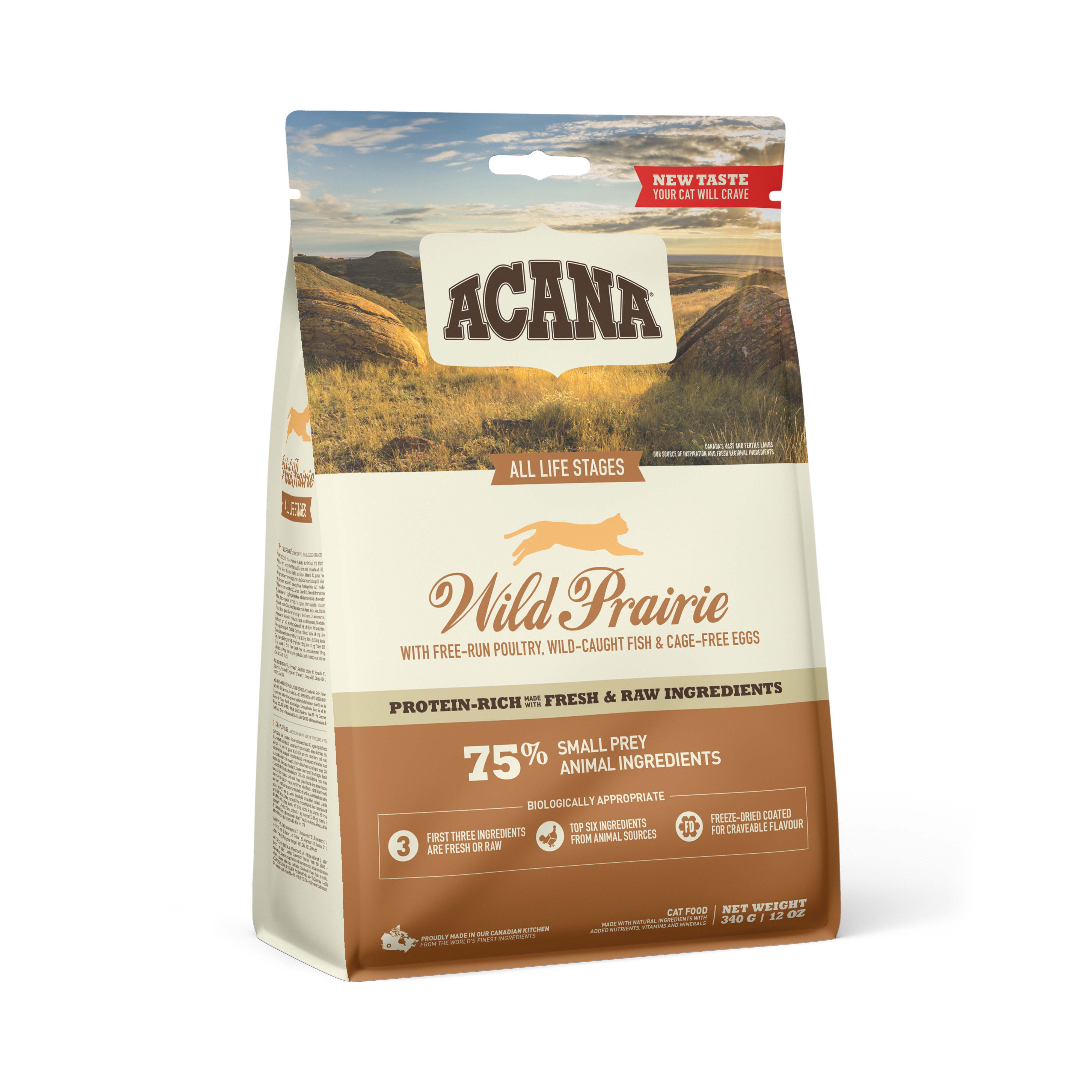Acana Wild Prairie Cat - Kattenvoer - 0.34 Kilogram - kip