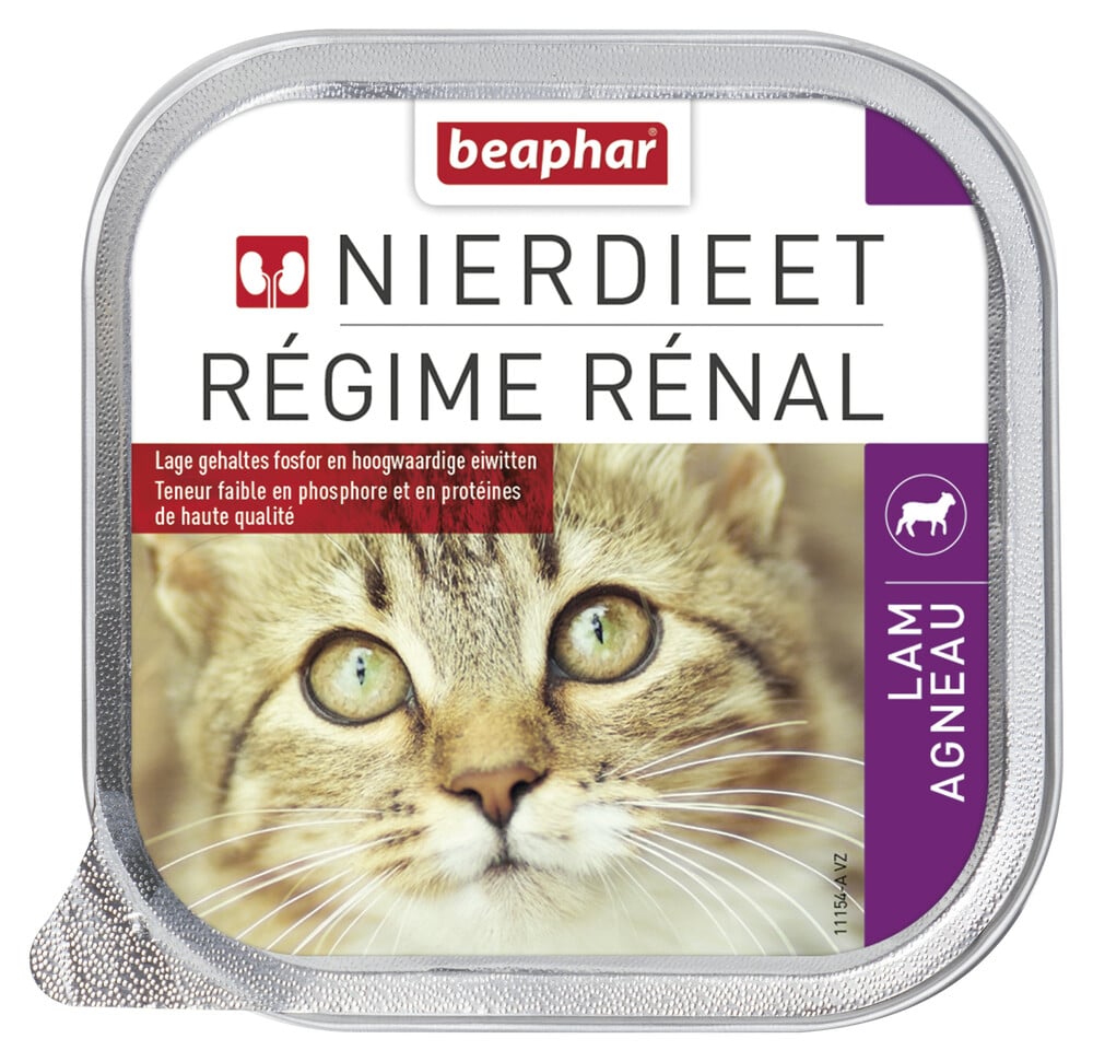 Beaphar Nierdieet - Kattenvoer - 100 Gram - lam