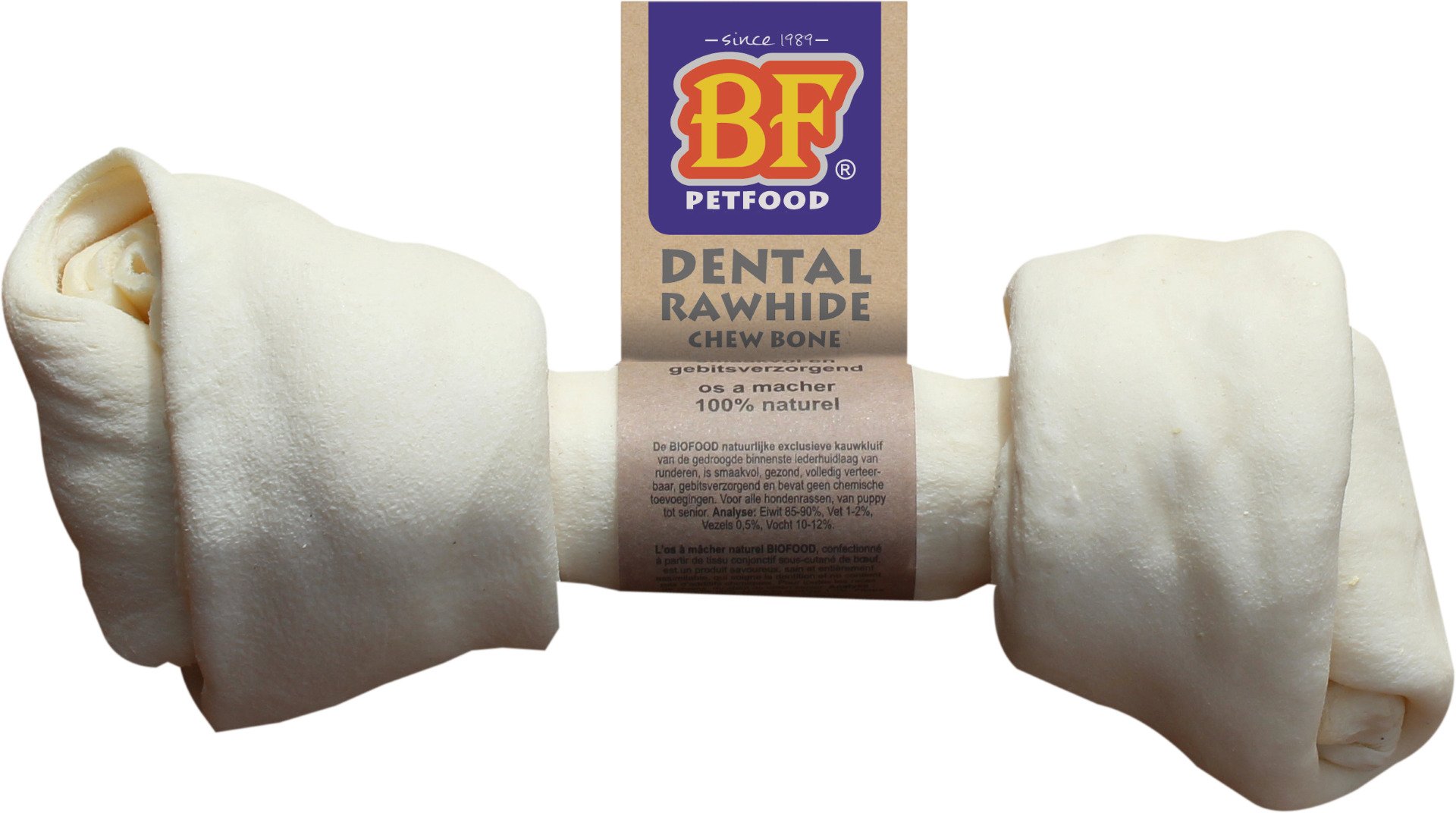 BF Petfood Knoopbot Dental - Hondensnack - dental - M