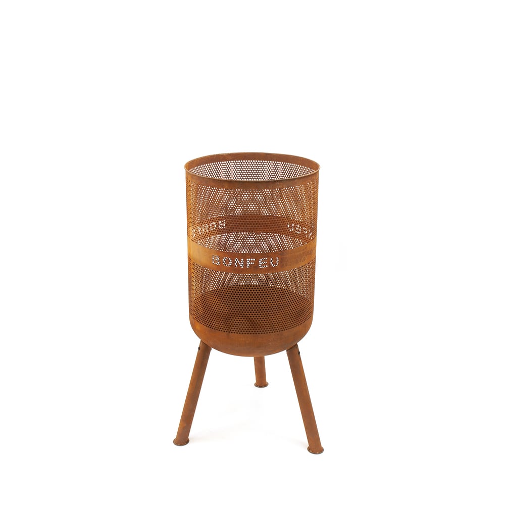 Bonfeu BonVes 45 - Vuurkorf - Rond - Roest - Staal - 45 cm