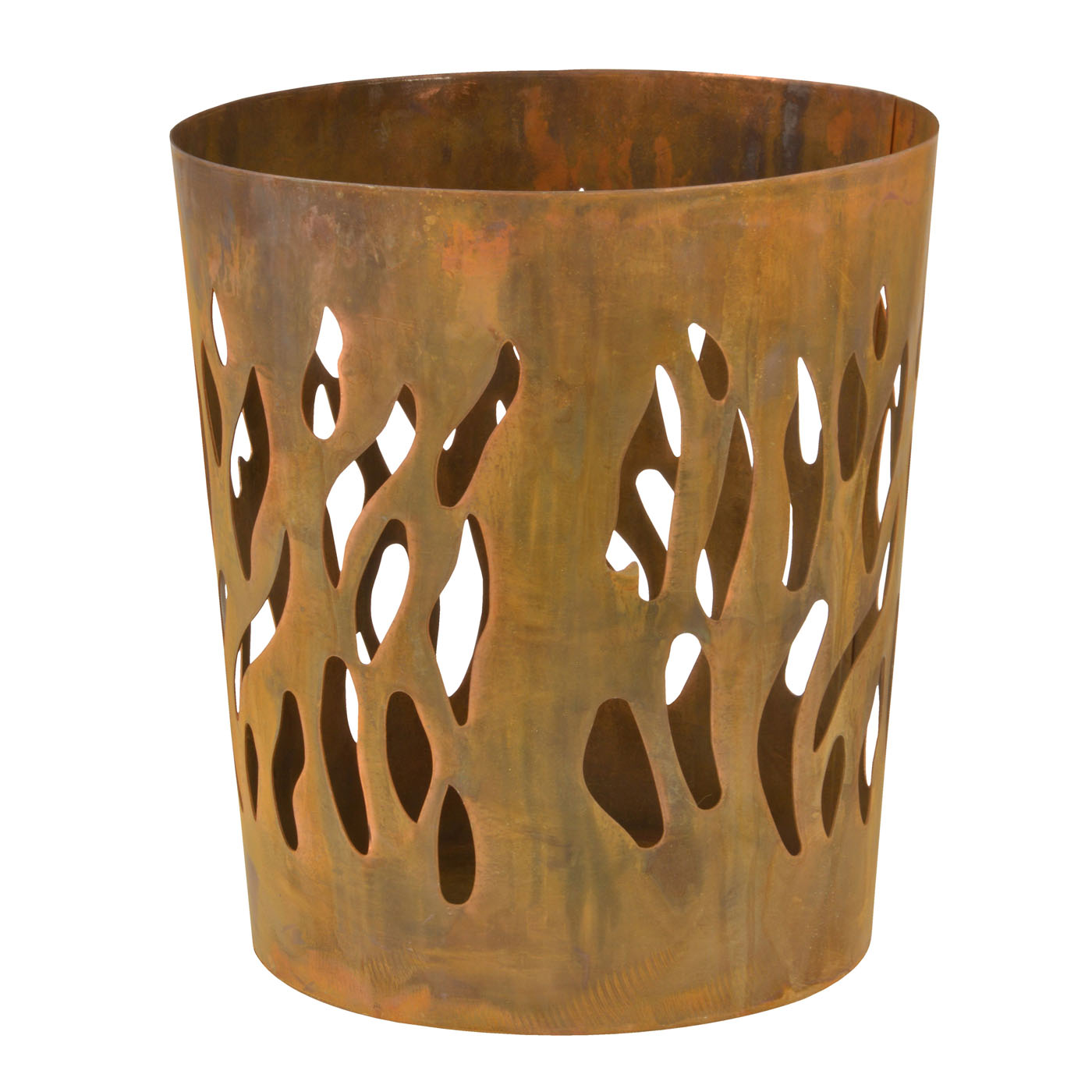 Esschert Fancy Flames Zweedse fakkel - Vuurkorf - Rond - Bruin - Metaal