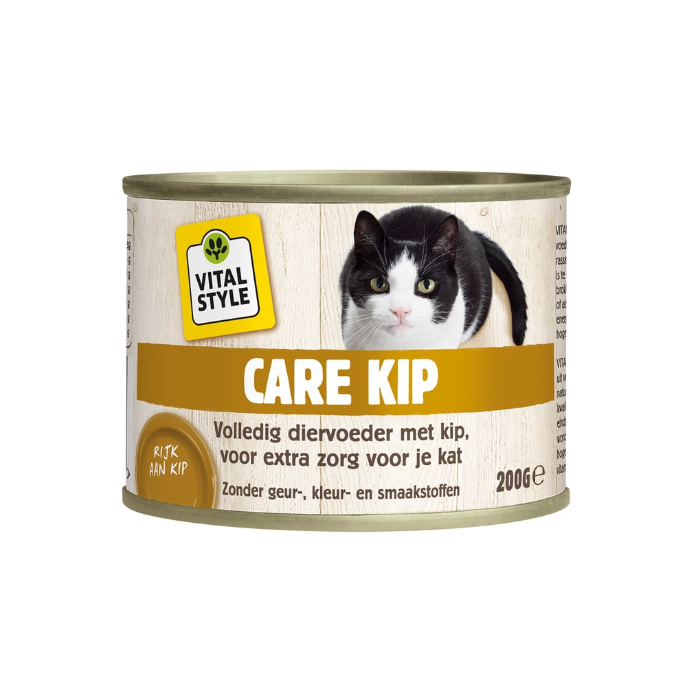 VITALstyle - Kattenvoer - 200 Gram - vis, rund, kip