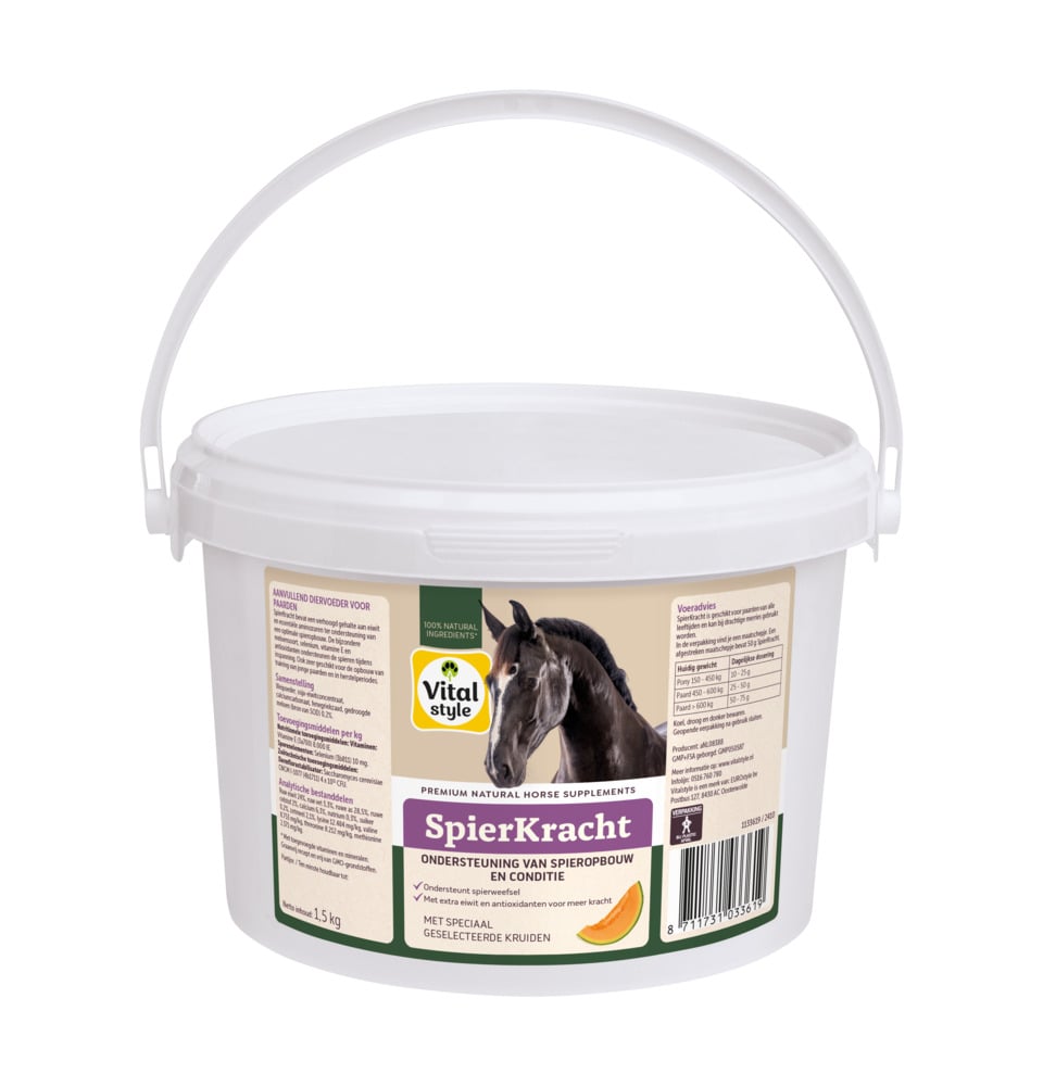 Vitalstyle Spierkracht - Spieren en gewrichten - 1.5 Kilogram