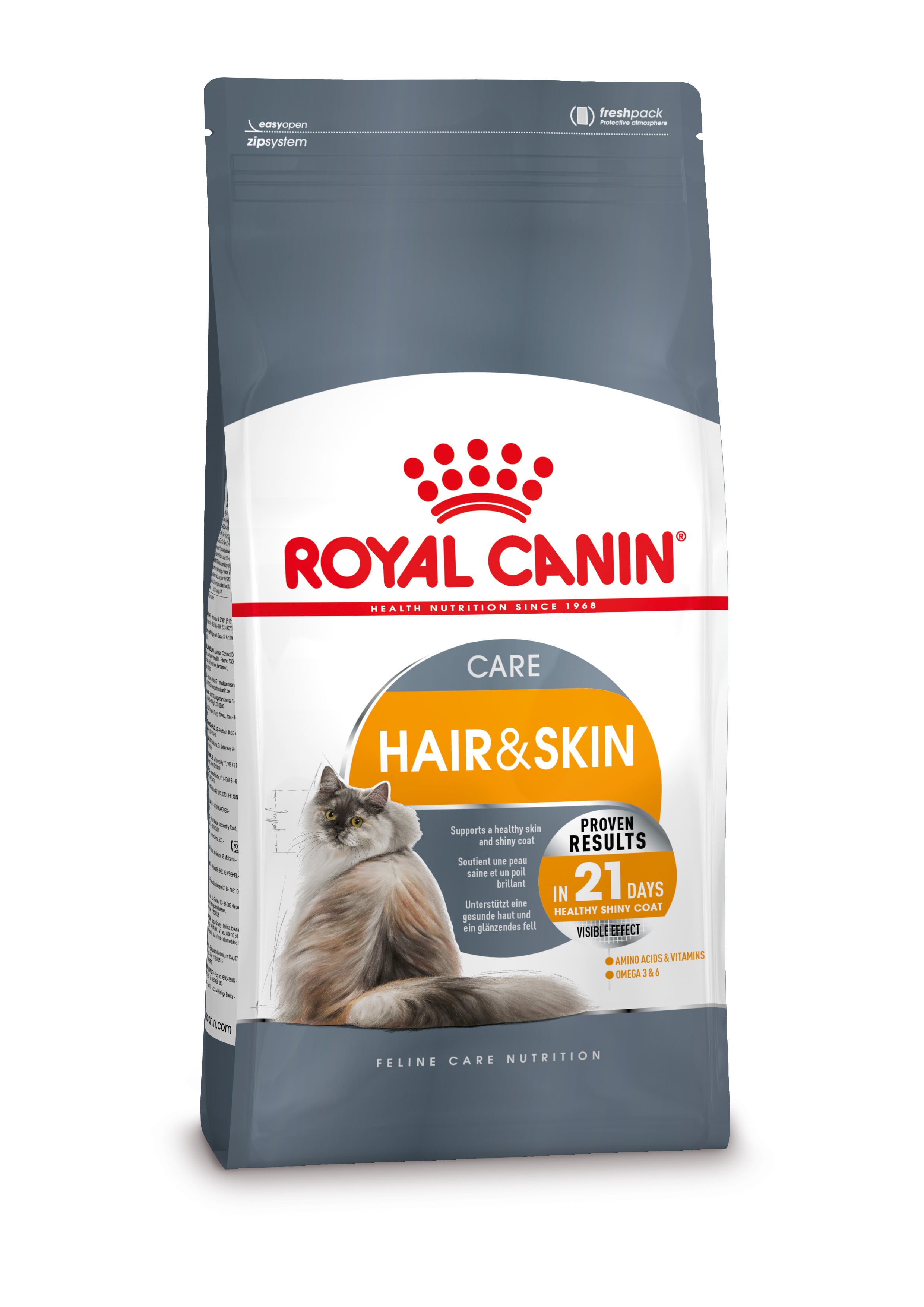 Royal Canin Hair & Skin Care - Kattenvoer - 4 Kilogram - Gevogelte