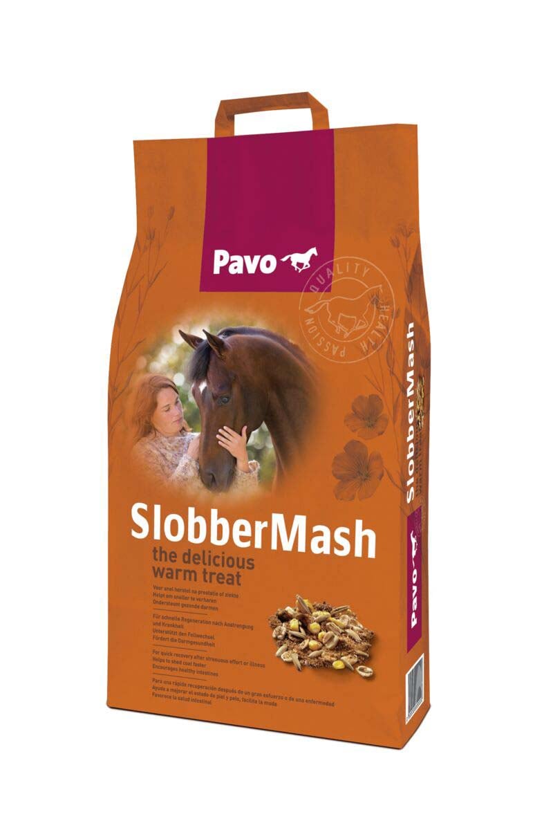 Pavo SlobberMash - Specialiteit - Paardenvoer - 6 Kilogram - Zak