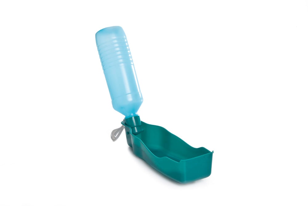 Beeztees Draagbare - Drinkfles - Blauw - Medium