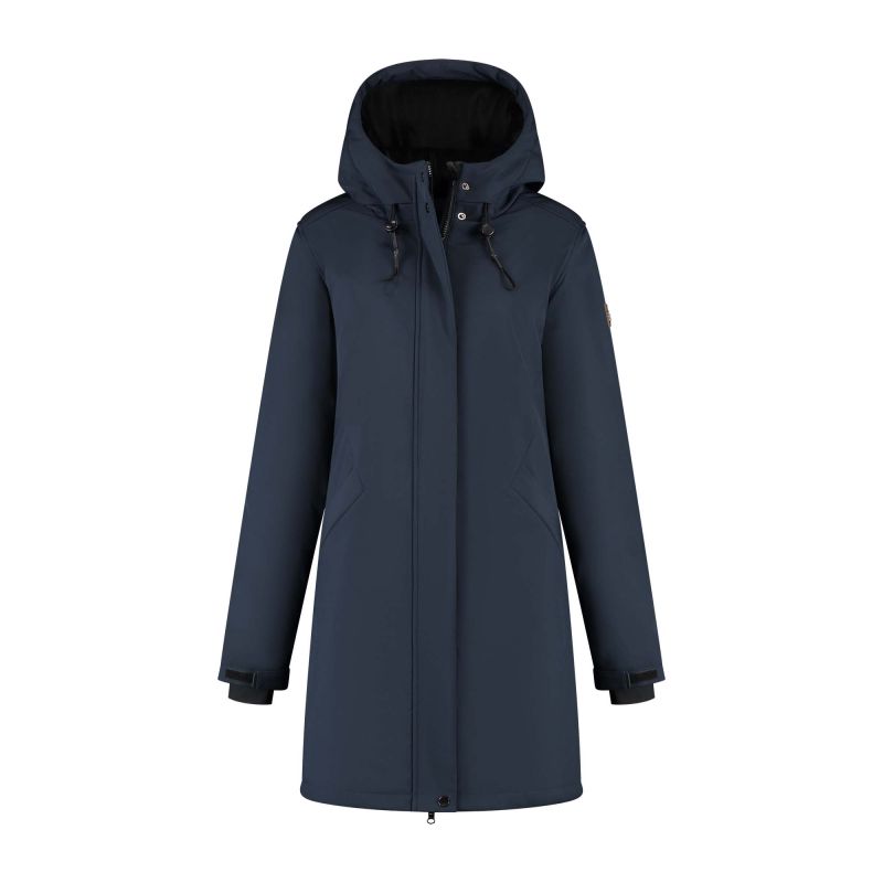 Travelin Elina - Softshell jas - Blauw - S