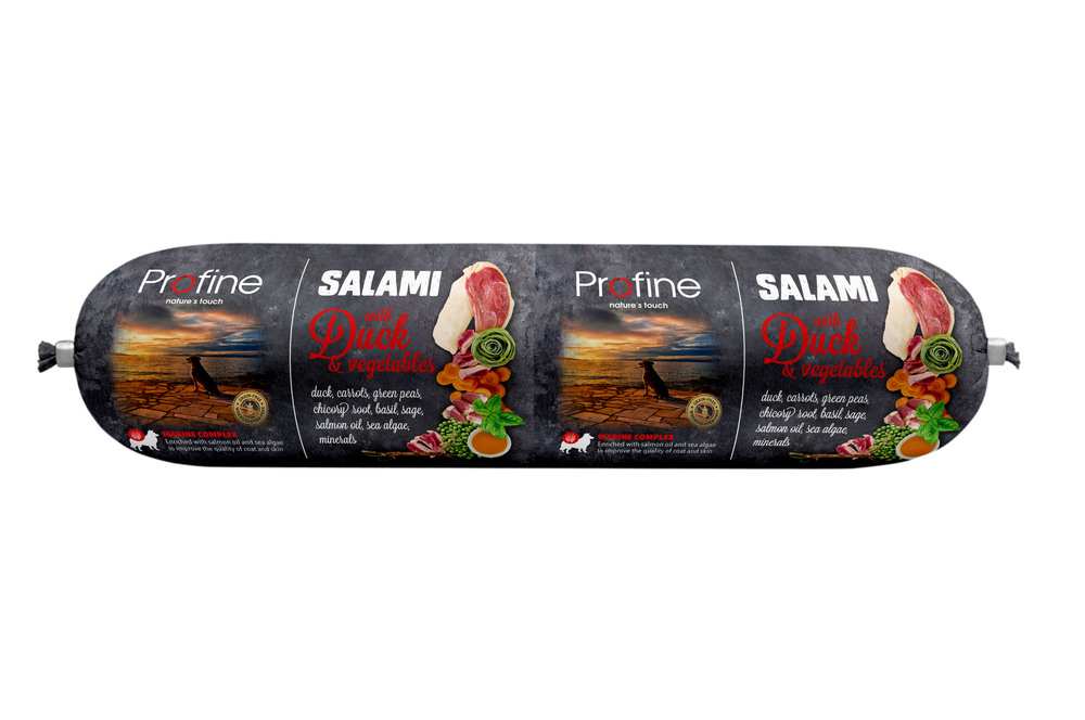 Profine Salami - Hondenvoer - 800 Gram - eend, groente