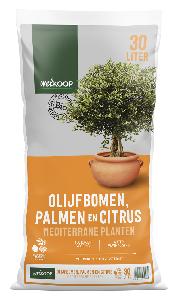 Welkoop Olijfbomen Palmen Citrus - Potgrond - 30 Liter