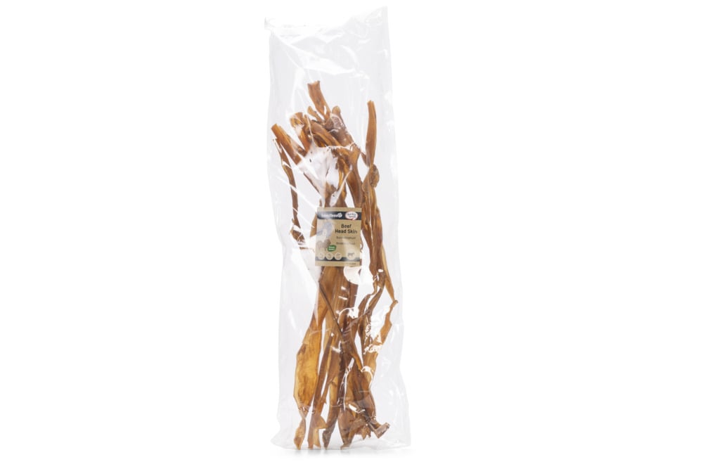 Beeztees Runderkophuid - Hondensnack - 10 Stuks - rund - XL Beeztees Runderkophuid - Hondensnack - 10 Stuks - rund - XL