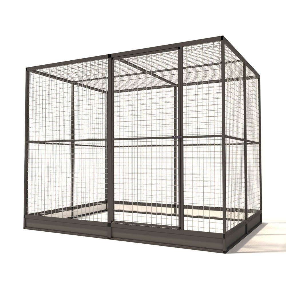 Glorenza Noa - Kattenren - Antraciet - 193x176x242 cm Glorenza Noa - Kattenren - Antraciet - 193x176x242 cm