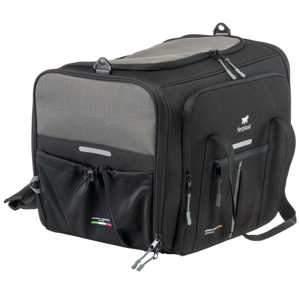 Ferplast Voyager Carrier Pro 450 - Draagtas - Zwart - 39x39 cm Ferplast Voyager Carrier Pro 450 - Draagtas - Zwart - 39x39 cm