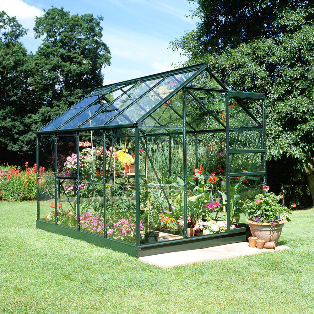Halls Popular 86 - Tuinkas - groen - 196x193x257 cm - Tuindersglas