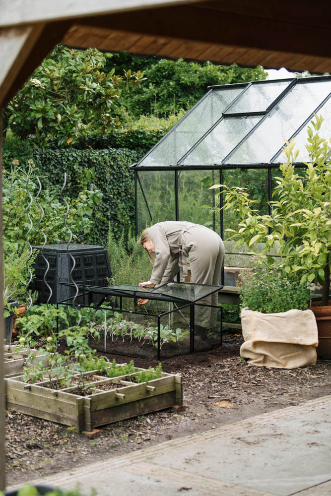Royal Well Parsly Planter - Broeikas - Zwart - 80x120x46 cm - Veiligheidsglas
