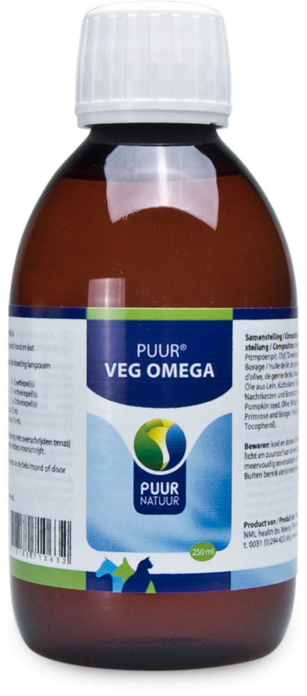 Puur Veg Omega - Voedingssupplement - 250 Milliliter