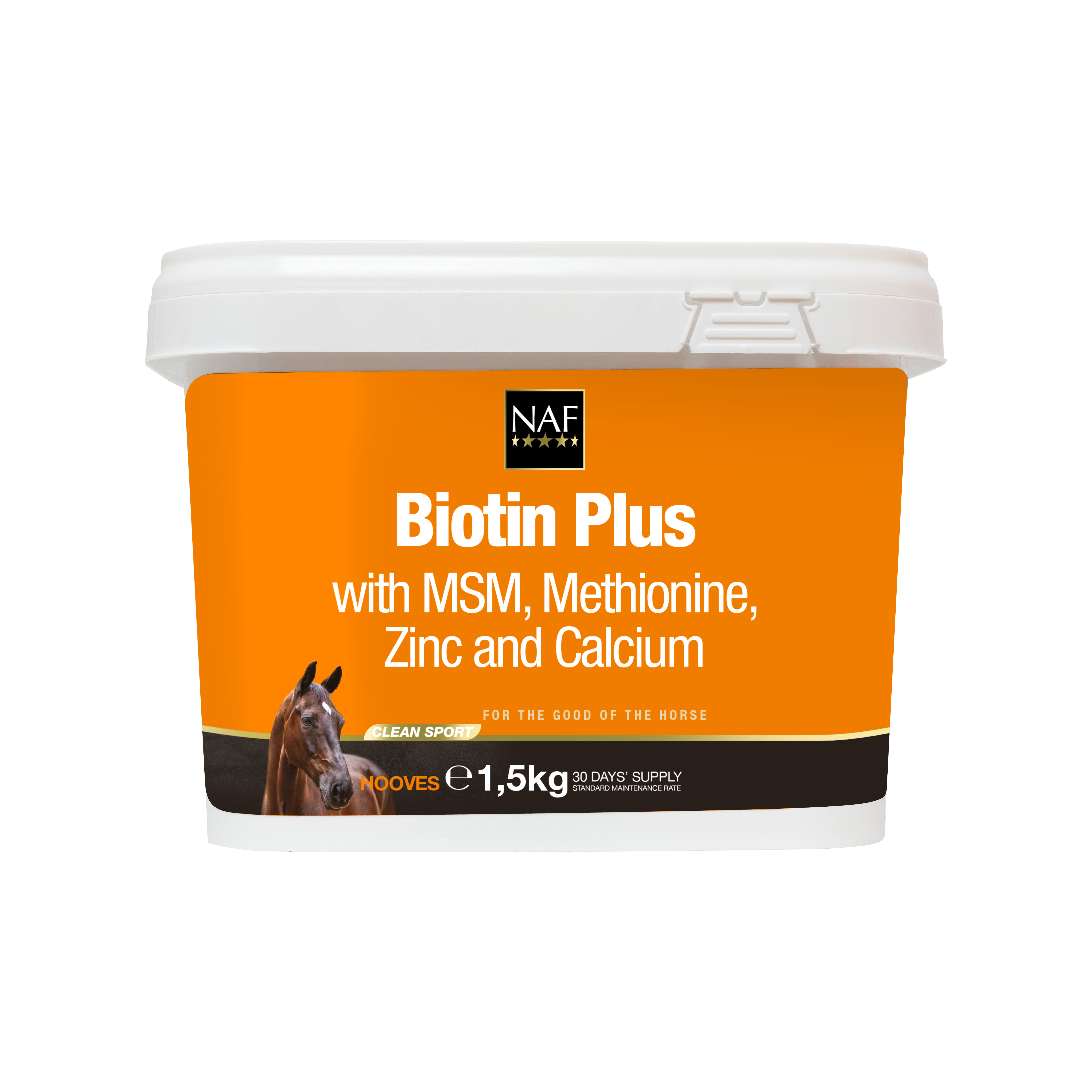 Naf Biotine Plus - Paardensupplement - 1.5 Kilogram