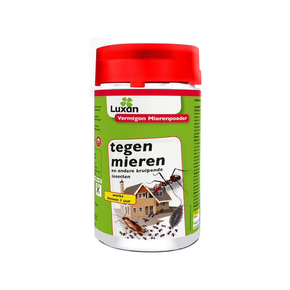 Luxan Vermigon Mierenpoeder - Tegen mieren - 250 Gram