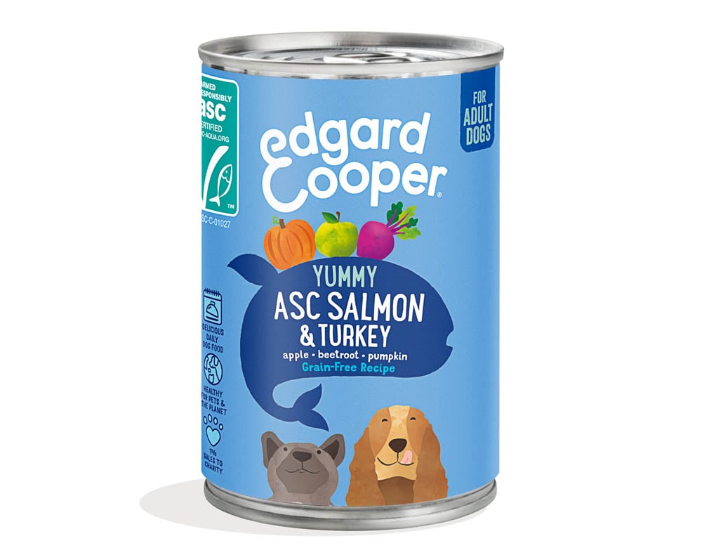 Edgard & Cooper Adult - Hondenvoer - 400 Gram - kalkoen, zalm