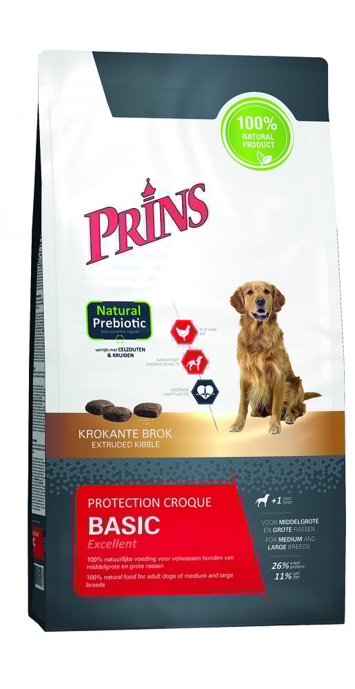 Prins Protection Croque Basic Excellent - Hondenvoer - 2 Kilogram - kip