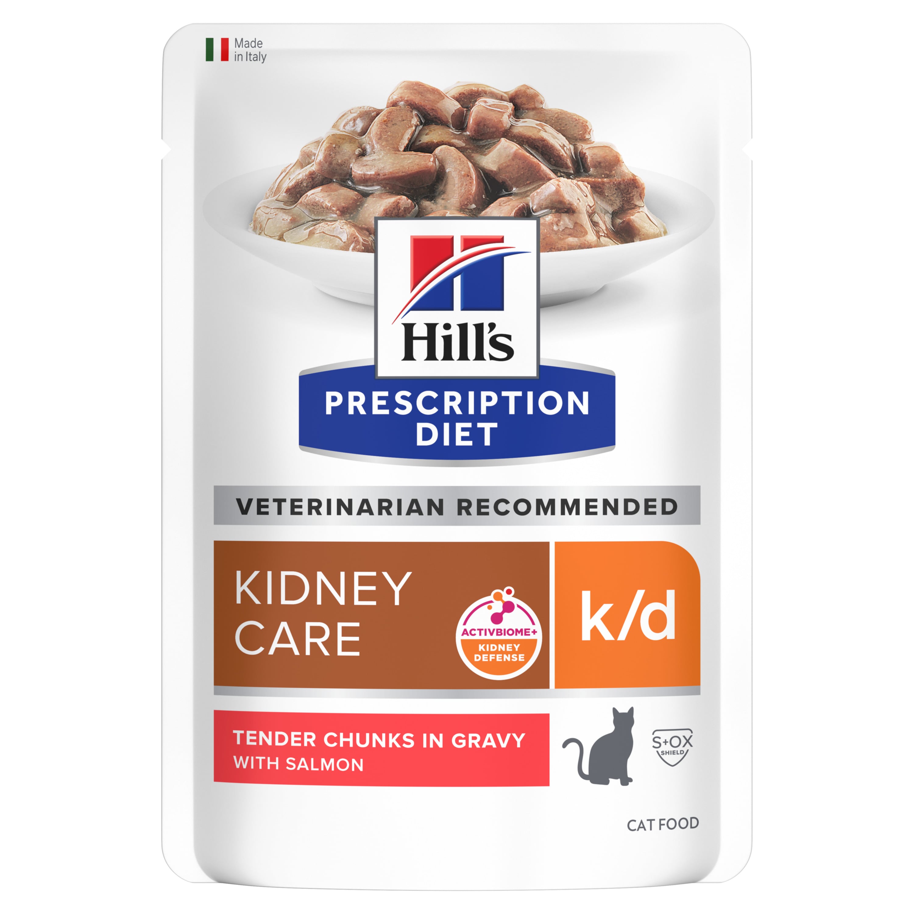 Hill's Prescription Diet Kidney Care k/d - Kattenvoer - 12x85 gram - 85 Gram - zalm Hill's Prescription Diet Kidney Care k/d - Kattenvoer - 12x85 gram - 85 Gram - zalm
