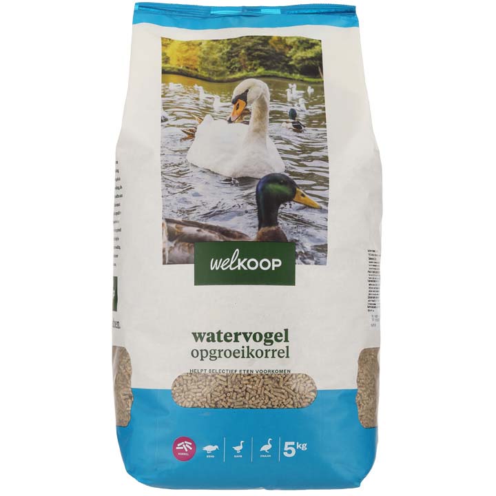 Welkoop Opgroeikorrel - Watervogelvoer - 5 Kilogram