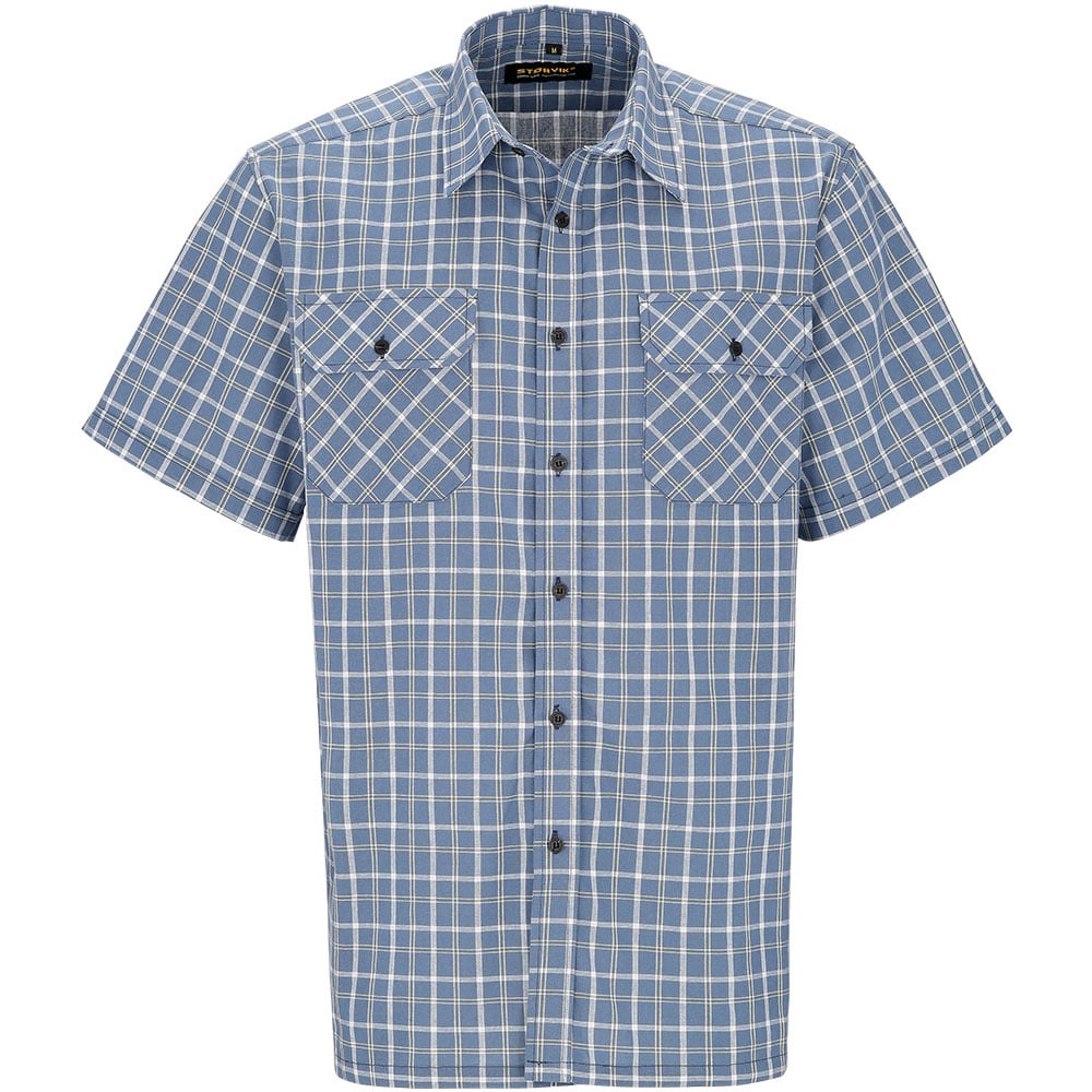 Störvik Farsund - Overhemd - Blauw - L