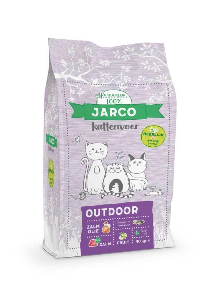 Jarco Outdoor - Kattenvoer - 2 Kilogram - zalm