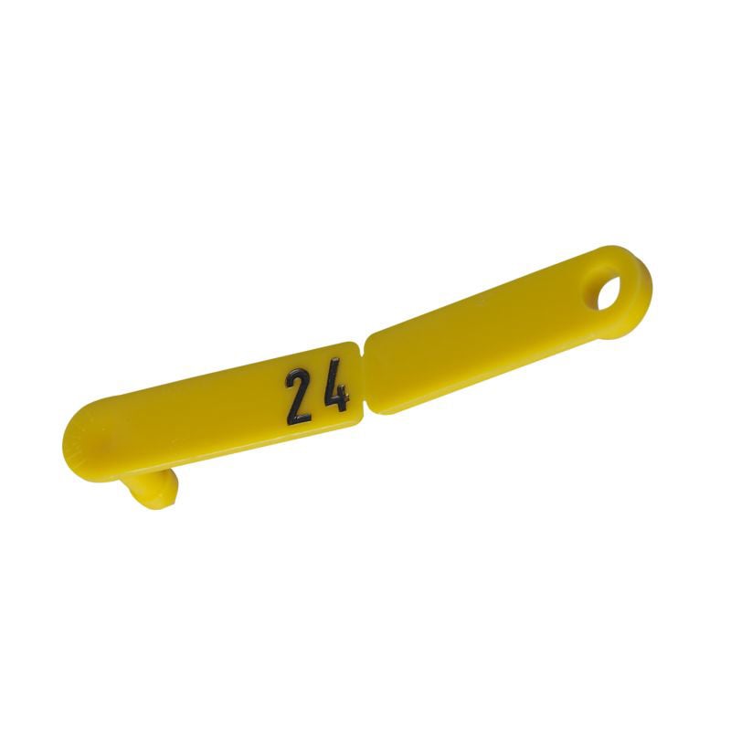 Rototag 1-50 - Oormerken - Geel