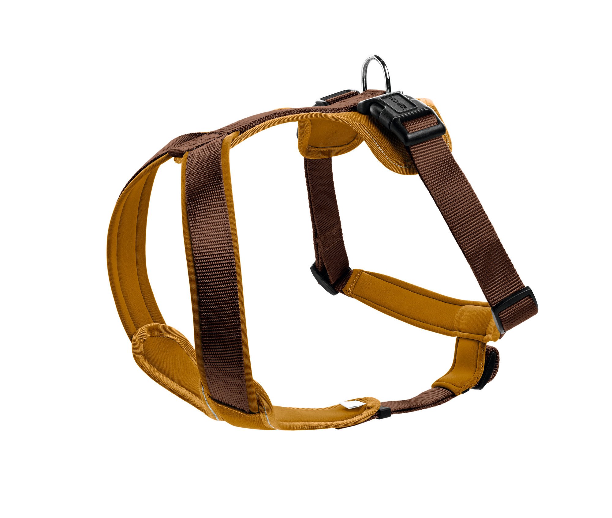 Hunter Vario Plus - Y-tuig Hond - Bruin - S - 53 cm