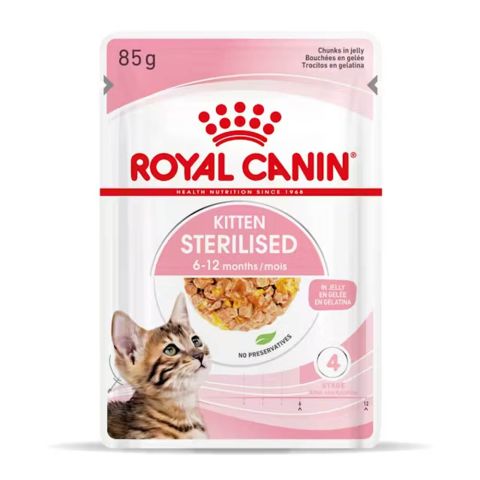 Royal Canin Sterilised Jelly - Kattenvoer - 1.02 Kilogram