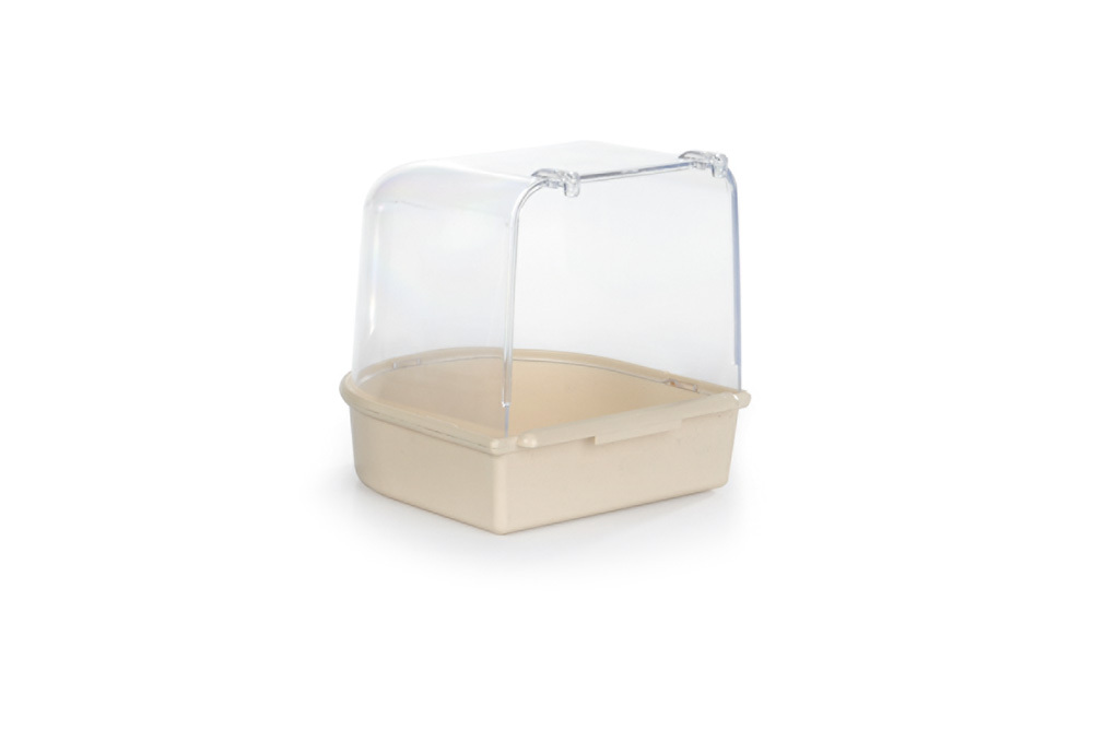 Beeztees - Badhuisje Plastic - Beige Beeztees - Badhuisje Plastic - Beige