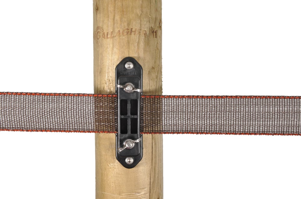 Gallagher TurboLine - Hoekisolator 5 stuks - 25.5 cm - 5 Stuks - Zwart - 18 cm