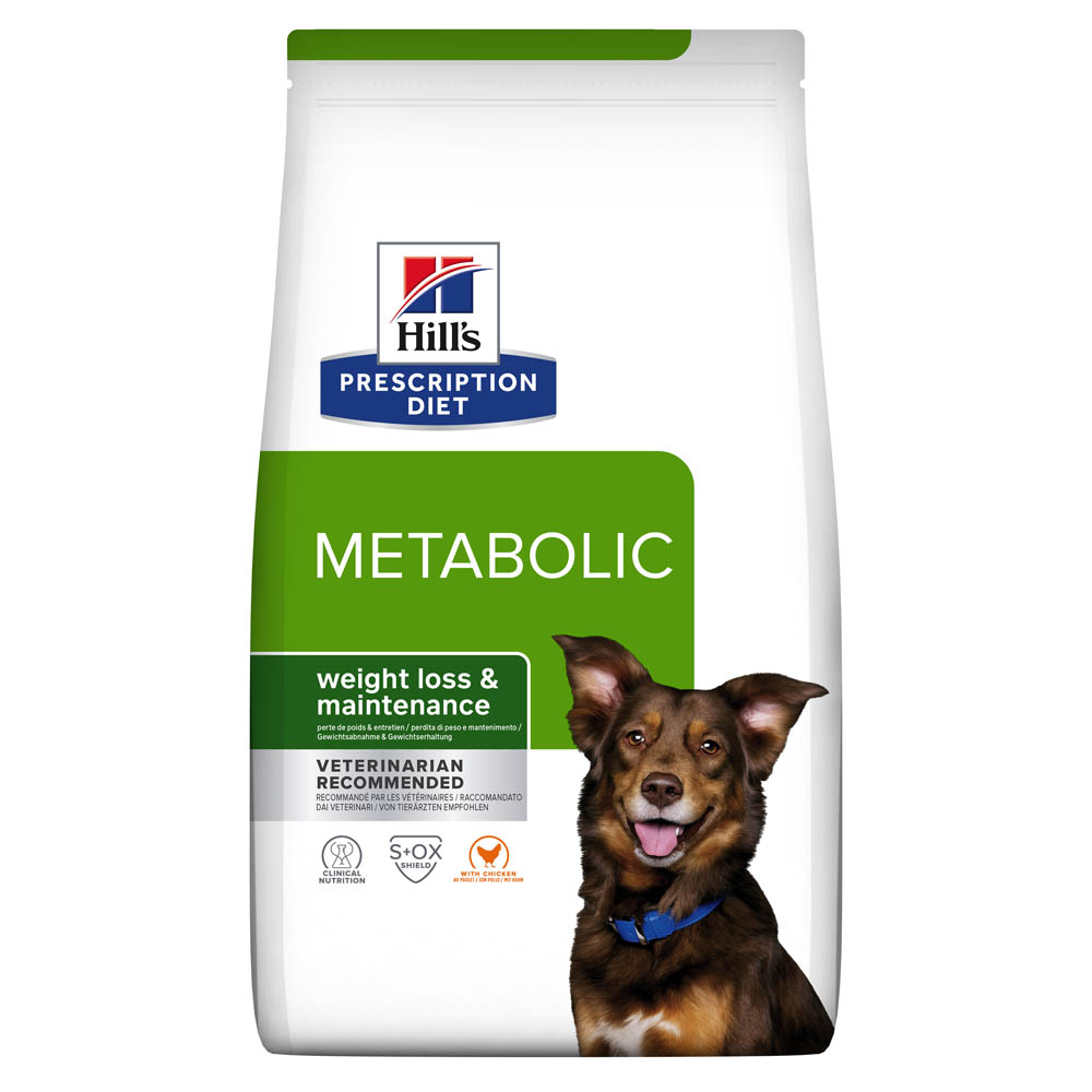 Hill's Prescription Diet Metabolic - Hondenvoer - 4000 Gram - kip