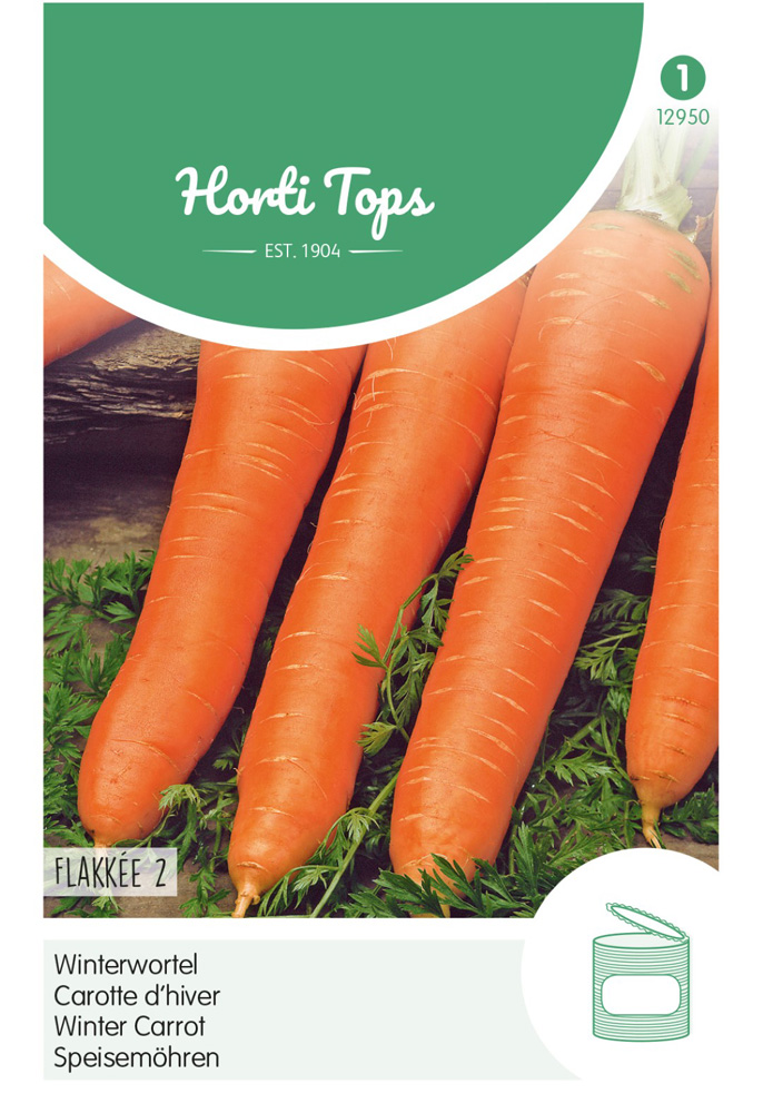 Hortitops Wortelen Daucus carota Flakkeese 2 (Stomppunt) - Wortelen