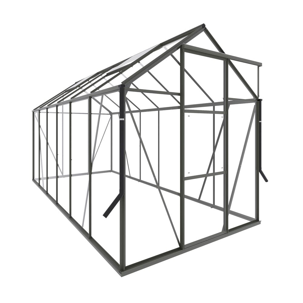 Royal Well Kate IV - Tuinkas - Groen - 217x192x375 cm - Veiligheidsglas