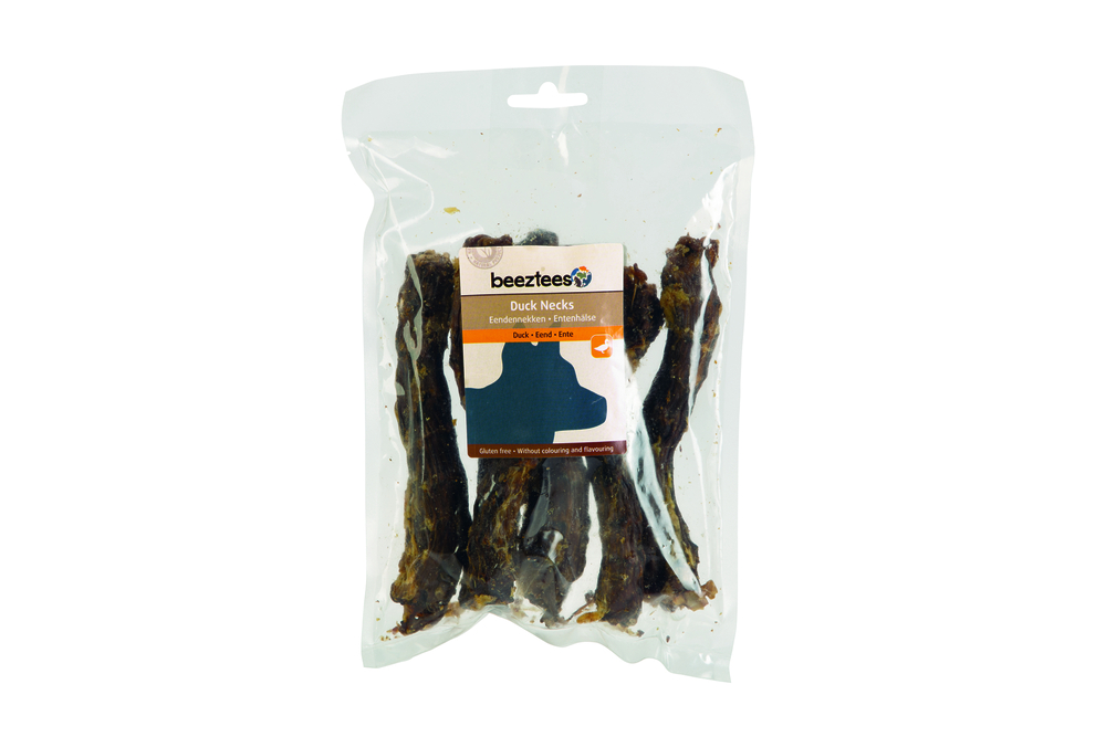 Beeztees Eendennek - Hondensnack - 200 Gram - eend