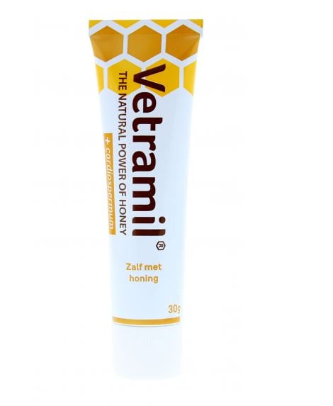 Vetramil Honingzalf - Huidverzorging - 30 Gram