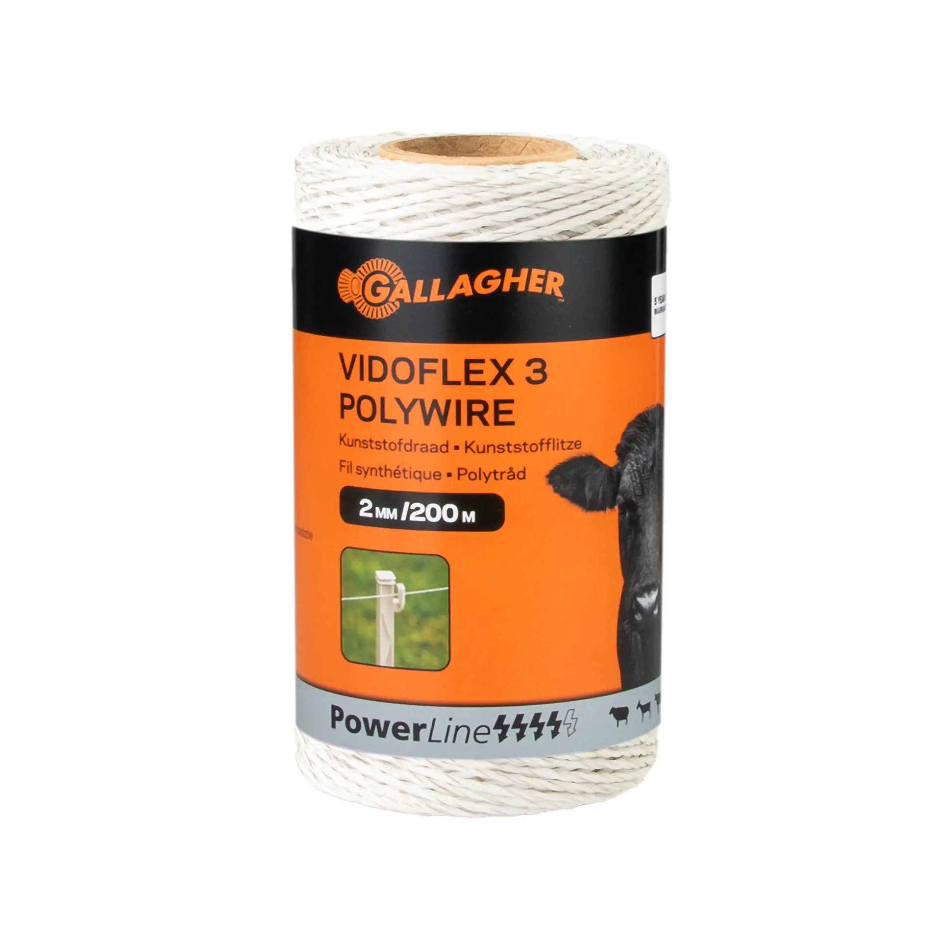 Gallagher Vidoflex 3 - 15 cm - 200 Meter - Wit - 8 cm - 20000 cm Gallagher Vidoflex 3 - 15 cm - 200 Meter - Wit - 8 cm - 20000 cm