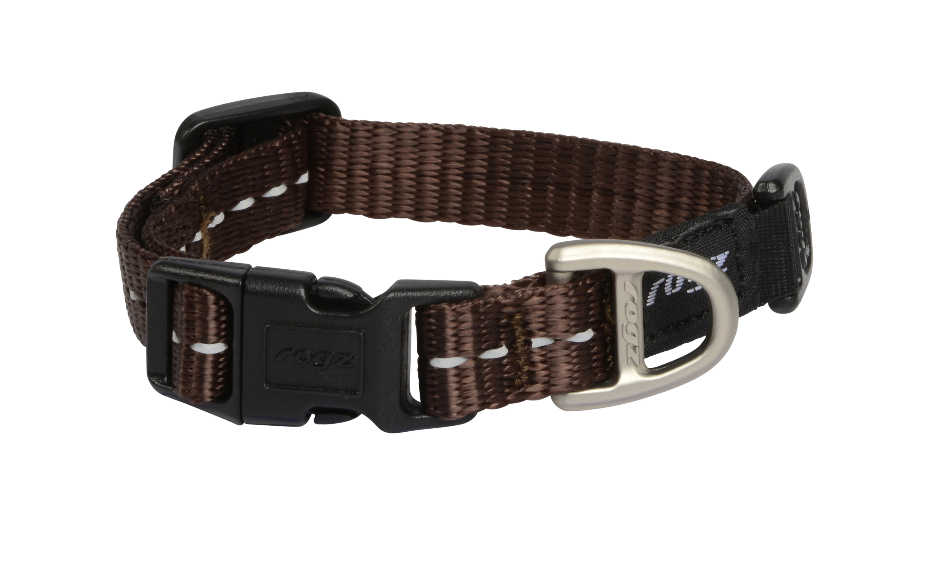 Rogz Utility - Halsband Hond - bruin - 16 tot 22 cm Rogz Utility - Halsband Hond - bruin - 16 tot 22 cm
