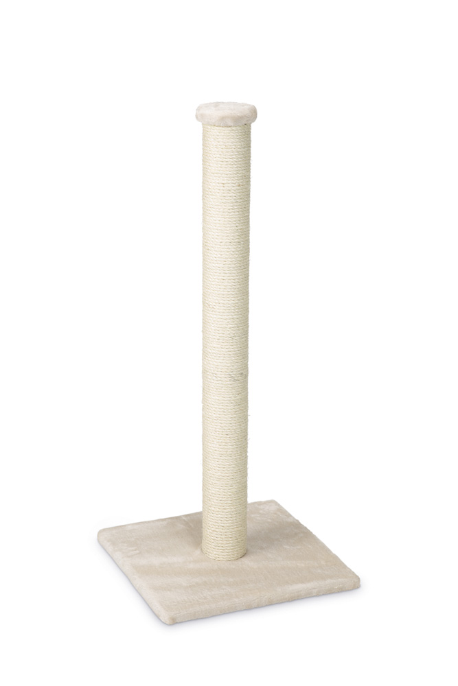 Beeztees Gina  - Krabpaal - Beige - 40x40x90 cm