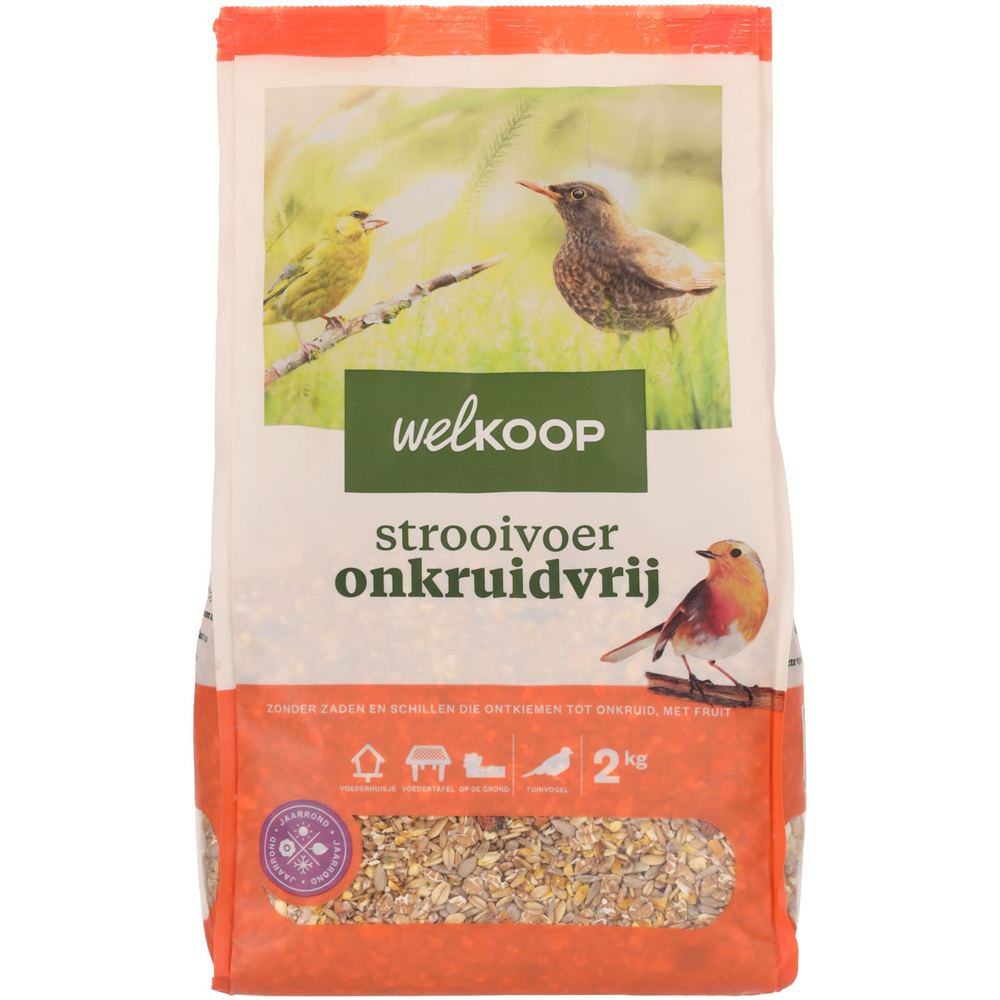 Welkoop - Strooivoer met Fruit - Onkruidvrij - Tuinvogelvoer - 2 Kilogram - Onkruidvrij Welkoop - Strooivoer met Fruit - Onkruidvrij - Tuinvogelvoer - 2 Kilogram - Onkruidvrij
