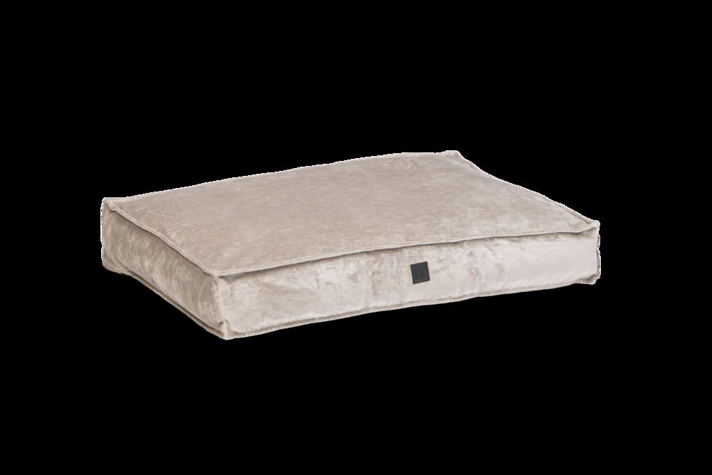 Designed by Lotte Soft Essence Orthopedisch - Hondenkussen - Lichtgrijs - 15x100x70 cm