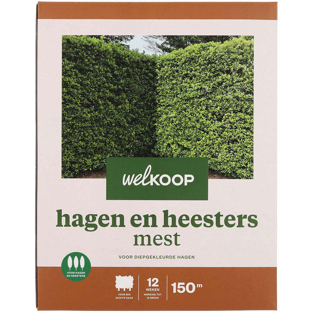 Welkoop - Hagen en heestersmest - 150 m2 - 4 Kilogram
