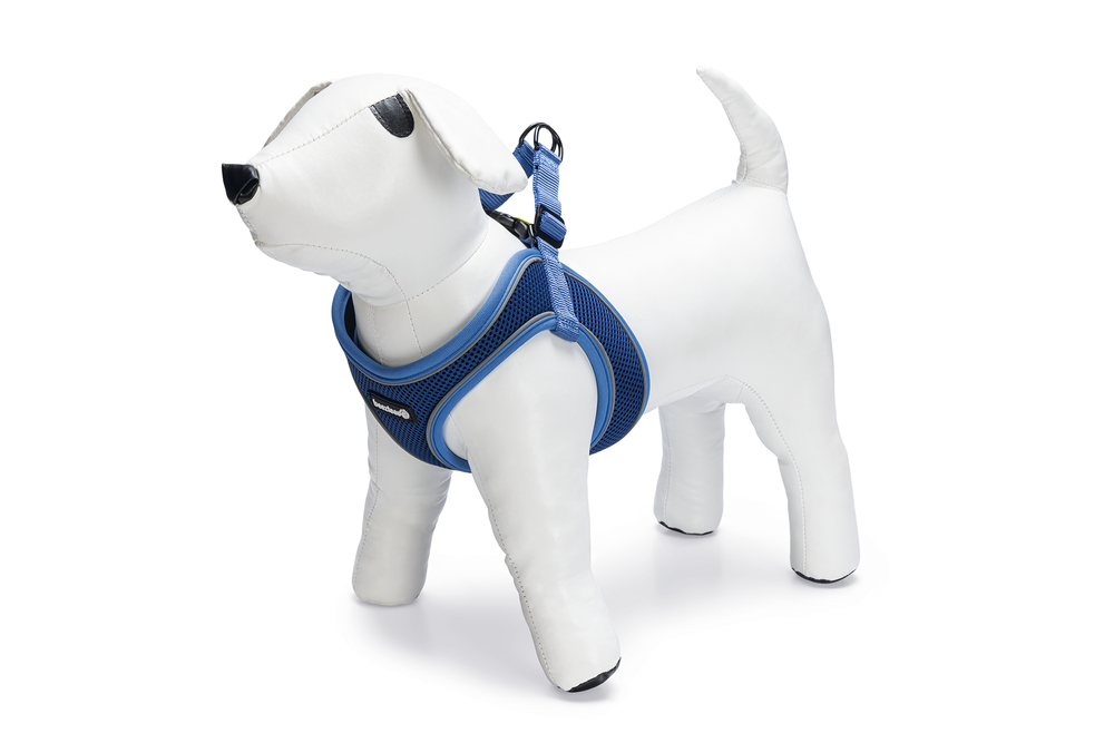 Beeztees Parinca Instaptuig - Hondentuig - blauw - 30 tot 35 cm