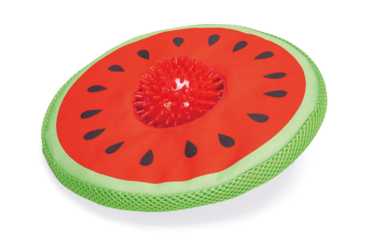 Beeztees Meloen Spikie - Waterspeelgoed Hond - Rood - 8x8x25 cm